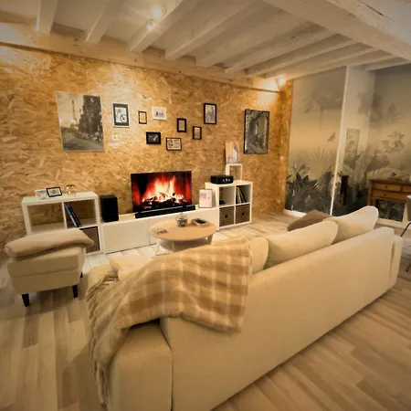 펜션 Maison Cosy 90m2 Proche Zoo De La Fleche Malicorne-sur-Sarthe